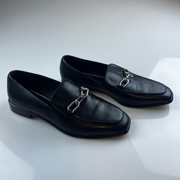 Rag & Bone ASLEN LOAFER - leather Square-toed loafers - Sz 37 S84-18 - Picture 5 of 12